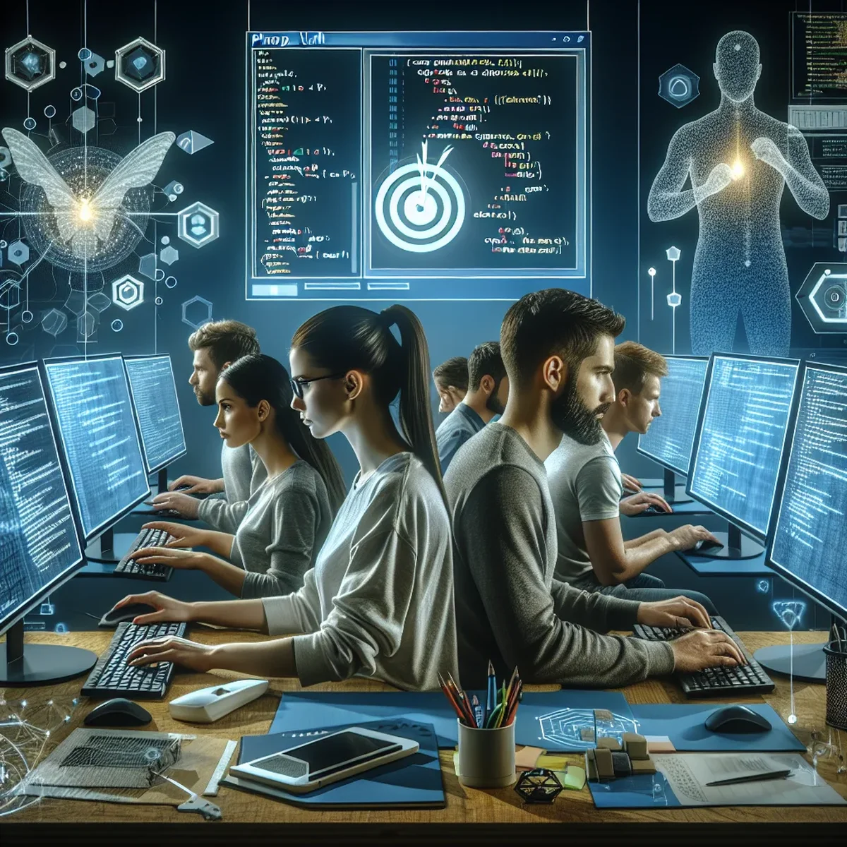 Illustration of automated testing process in a WordPress environment