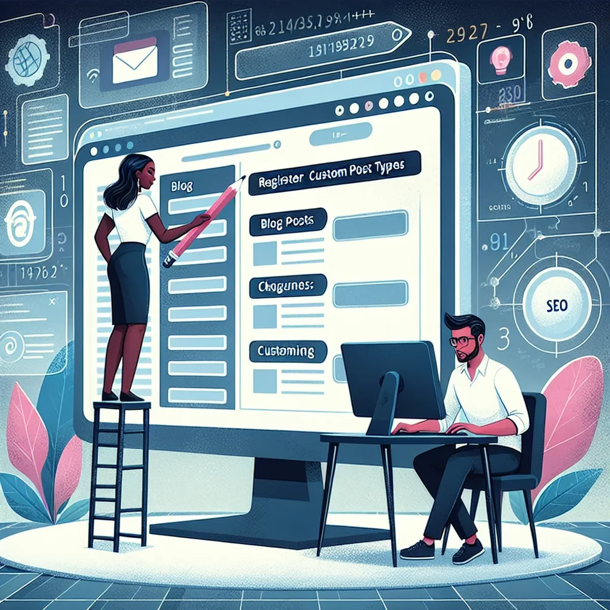 A WordPress dashboard showing a list of custom post types