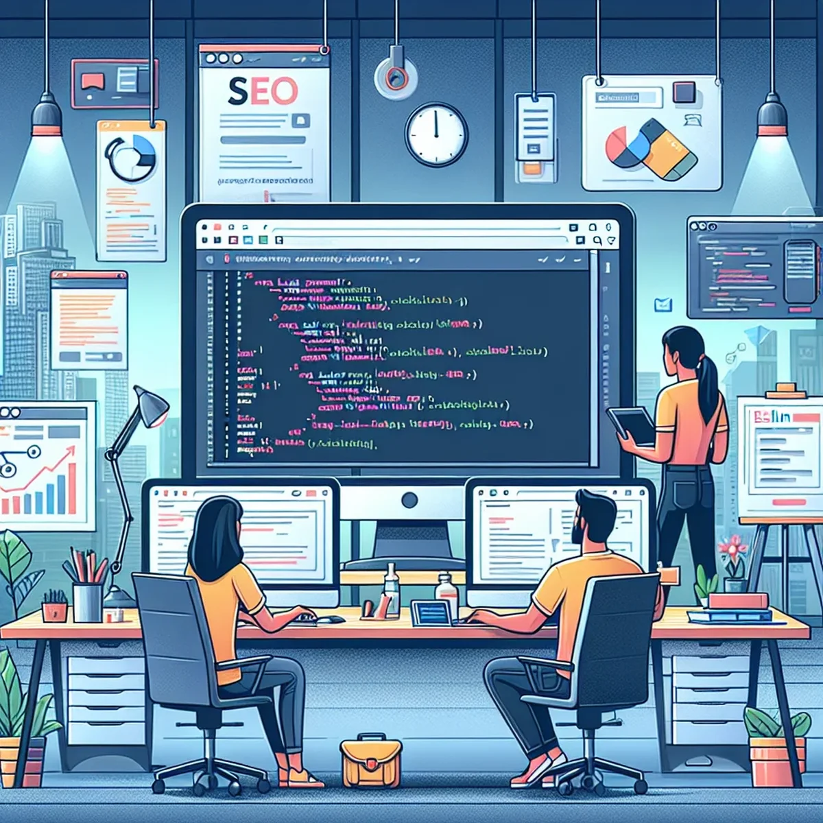 Code editor with ESLint errors highlighted for a WordPress project