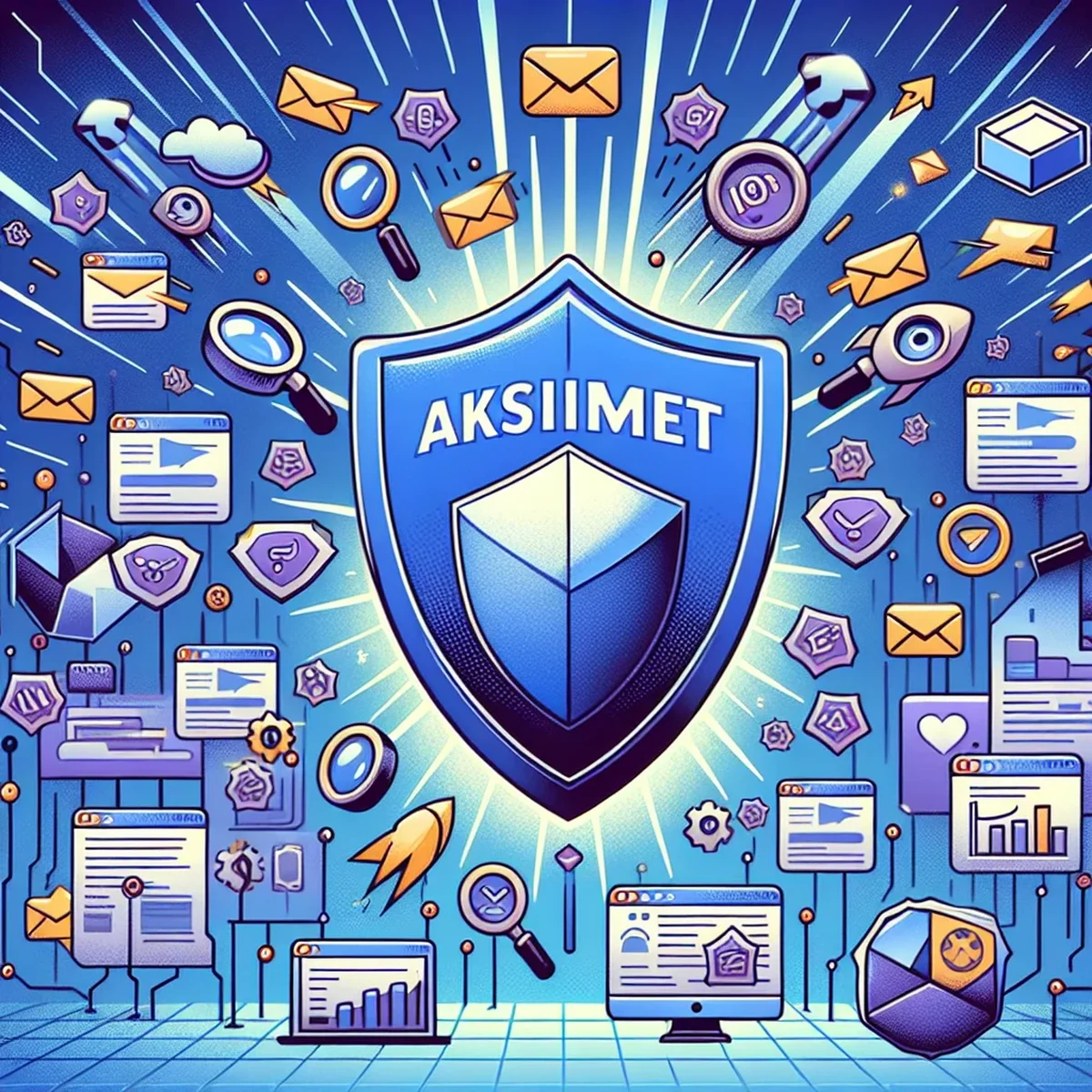 A view of the Akismet plugin dashboard on a WordPress site