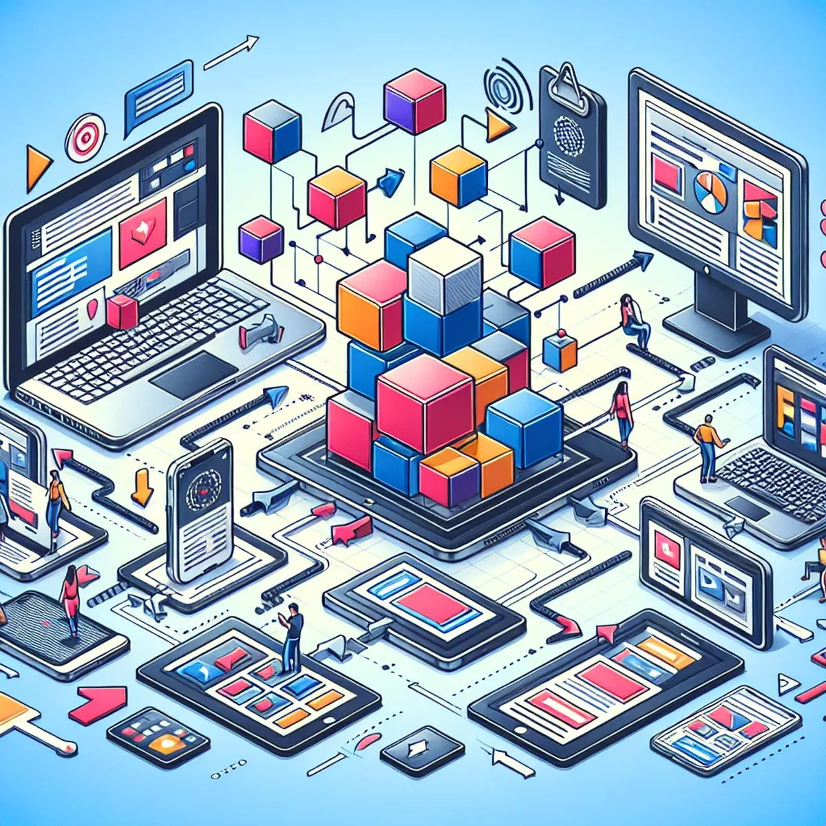 Illustration of synchronized block styles across multiple WordPress sites