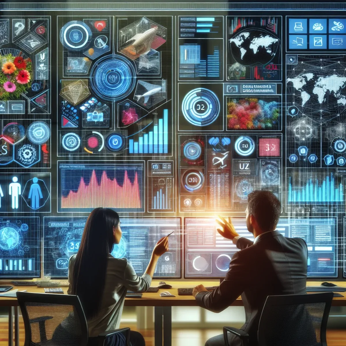 A customized WordPress dashboard displaying various widgets