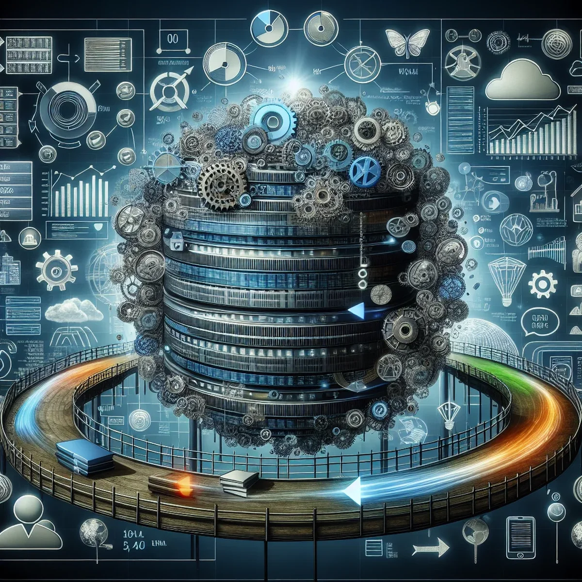Illustration of an optimized WordPress database structure