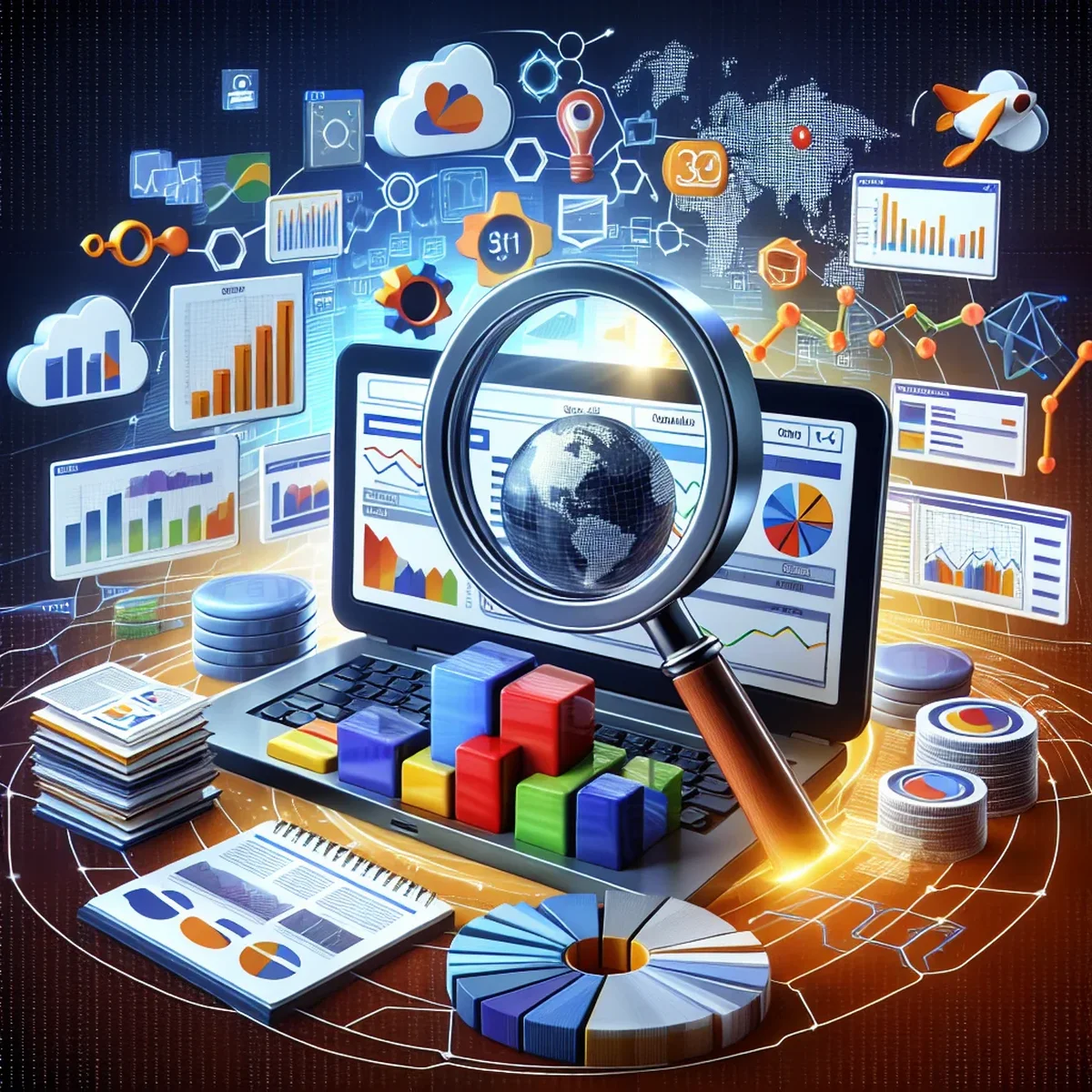 Illustration of ElasticSearch integration on a WordPress site