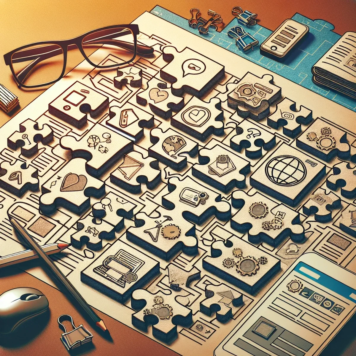 An illustrative diagram of different design patterns used in WordPress plugins