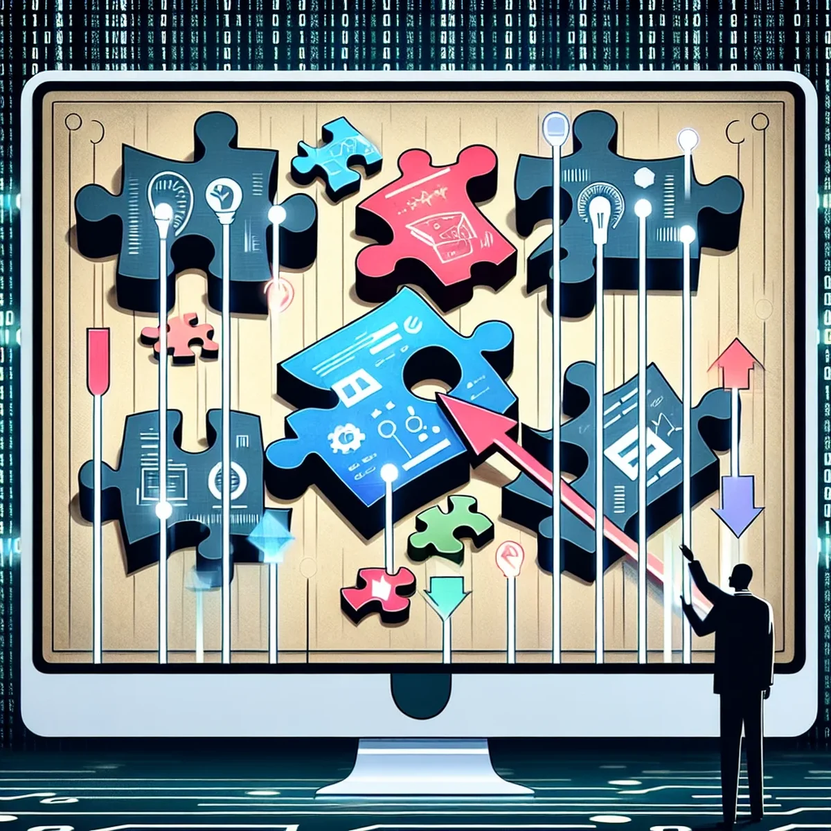 A collage of various SEO plugin logos used in WordPress